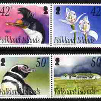 Falkland Islands 2004 Off-shore Islands - 4th series perf set of 4 (2 se-tenant pairs) unmounted mint, SG 993-6
