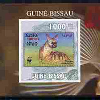 Guinea - Bissau 2010 WWF - Stamp On Stamp #5 - Protele (Eritrea) individual imperf deluxe sheet unmounted mint. Note this item is privately produced and is offered purely on its thematic appeal