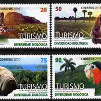 Cuba 2010 Biodiversity perf set of 4 unmounted mint