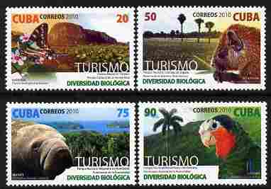 Cuba 2010 Biodiversity perf set of 4 unmounted mint