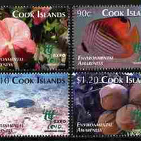 Cook Islands 2010 Environmental Awareness perf set of 4 unmounted mint