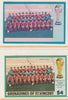 St Vincent - Grenadines 1986 World Cup Football $4 Portugal Team - imperf Cromalin die proof (plastic card) in magenta & cyan only (plus issued stamp)rare proof item from the Format International archives. Cromalin proofs are an e……Details Below