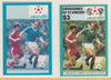 St Vincent - Grenadines 1986 World Cup Football $2 Northern Ireland - imperf Cromalin die proof (plastic card) in magenta & cyan only (plus issued stamp)rare proof item from the Format International archives. Cromalin proofs are a……Details Below