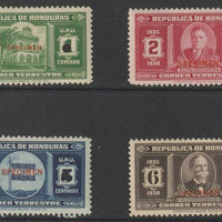 Honduras 1935 Postage set of 4 opt'd SPECIMEN (ex ABNCo Archives) unused without gum SG 365-8s