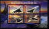 Rwanda 2010 Concorde imperf sheetlet containing 4 values unmounted mint