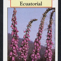 Equatorial Guinea 1977 Flowers 300ek imperf m/sheet unmounted mint