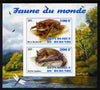 Burundi 2011 Fauna of the World - Mammals (Bats #1) imperf sheetlet containing 2 values unmounted mint