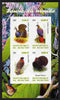 Burundi 2011 Fauna of the World - Game Birds imperf sheetlet containing 4 values unmounted mint