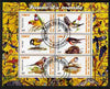 Burundi 2011 Fauna of the World - Birds perf sheetlet containing 6 values fine cto used