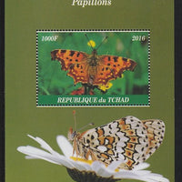 Chad 2016 Butterflies perf s/sheet containing 1 value unmounted mint. Note this item is privately produced and is offered purely on its thematic appeal. .