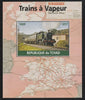 Chad 2017 Steam Trains perf s/sheet containing 1 value unmounted mint. Note this item is privately produced and is offered purely on its thematic appeal. .