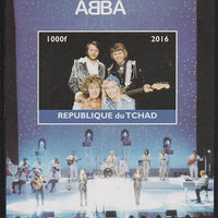 Chad 2016 Abba imperf s/sheet containing 1 value unmounted mint. Note this item is privately produced and is offered purely on its thematic appeal. .