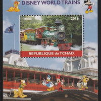 Chad 2016 Disneyworld Trains #2 perf s/sheet containing 1 value unmounted mint. Note this item is privately produced and is offered purely on its thematic appeal. .