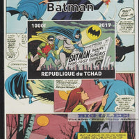 Chad 2017 Batman imperf s/sheet containing 1 value unmounted mint. Note this item is privately produced and is offered purely on its thematic appeal. .