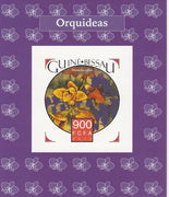 Guinea-Bissau 2015 Orchids #2 imperf deluxe sheet unmounted mint. Note this item is privately produced and is offered purely on its thematic appeal