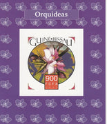 Guinea-Bissau 2015 Orchids #4 imperf deluxe sheet unmounted mint. Note this item is privately produced and is offered purely on its thematic appeal