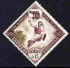 Monaco 1960 Olympic Games 15c Long Jump Diamond shaped unmounted mint SG 694