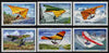 Rumania 1982 Hang Gliders perf set of 6 unmounted mint, SG 4711-16