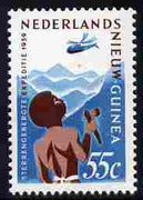 Netherlands 1959 Stars Mountains Expedition 55c unmounted mint SG 59