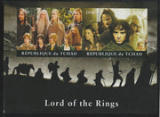 Chad 2018 Lord of the Rings imperf sheetlet containing 2 values unmounted mint. Note this item is privately produced and is offered purely on its thematic appeal.