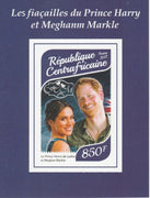 Central African Republic 2017 Prince Harry & Meghan #1 imperf deluxe sheet unmounted mint. Note this item is privately produced and is offered purely on its thematic appeal. Note this item is privately produced and is offered pure……Details Below