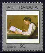 Canada 1988 Canadian Art - 1st series - The Young Reader 50c unmounted mint, SG 1289