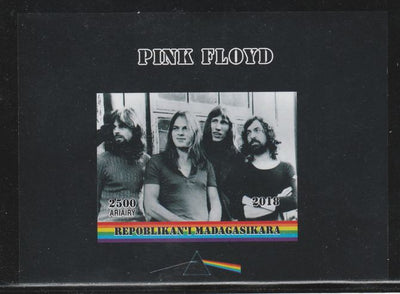 Madagascar 2018 Pink Floyd imperf souvenir sheet unmounted mint. Note this item is privately produced and is offered purely on its thematic appeal.
