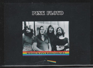 Madagascar 2018 Pink Floyd imperf souvenir sheet unmounted mint. Note this item is privately produced and is offered purely on its thematic appeal.