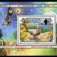 Jersey 2005 Fairy Tales - The Ugly Duckling perf m/sheet unmounted mint, SG MS 1200
