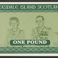 Easdale 2014,£1 note specially produced for the Scottish Independence Referendum with only 4,000 notes produced. Pristine and rarely offered