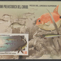 Cuba 2015 Marine Life perf m/sheet unmounted mint
