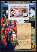 Guinea - Conakry 2010 Astrological Sign of the Rat (Chinese New Year) perf s/sheet unmounted mint