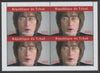 Chad 2020 John Lennon perf sheetlet containing 4 values unmounted mint. Note this item is privately produced and is offered purely on its thematic appeal, it has no postal validity