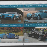 Madagascar 2020 Cars perf sheetlet containing 4 values unmounted mint. Note this item is privately produced and is offered purely on its thematic appeal, it has no postal validity