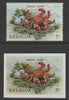 Barbuda 1987 Marine Life 5c Shore Crab die proof in all 4 colours on Cromalin plastic card complete with issued stamp (SG 960). Cromalin proofs are an essential part of the printing proces, produced in very limited numbers and rar……Details Below