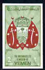 Yemen - Royalist 1965 Coat of Arms 2b green & red imperf unmounted mint, Mi 160B
