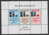 Palatine (Fantasy) Quotations by Bob Dylan #3 perf deluxe glossy sheetlet containing 3 values each with a famous quotation,unmounted mint