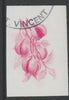 St Vincent 1985 Herbs & Spices $1 Nutmeg imperf proof in magenta only, fine used with part St Vincent cancellation, produced for a promotion. Ex Format archives (as SG 870)