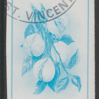 St Vincent 1985 Herbs & Spices $1 Nutmeg imperf proof in cyan only, fine used with part St Vincent cancellation, produced for a promotion. Ex Format archives (as SG 870)