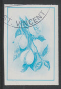 St Vincent 1985 Herbs & Spices $1 Nutmeg imperf proof in cyan only, fine used with part St Vincent cancellation, produced for a promotion. Ex Format archives (as SG 870)