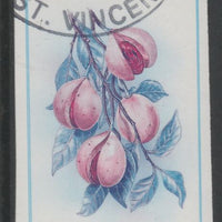 St Vincent 1985 Herbs & Spices $1 Nutmeg imperf proof in cyan & magenta only, fine used with part St Vincent cancellation, produced for a promotion. Ex Format archives (as SG 870)