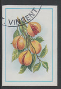 St Vincent 1985 Herbs & Spices $1 Nutmeg imperf proof in 3 colours only (yellow, cyan & magenta), fine used with part St Vincent cancellation, produced for a promotion. Ex Format archives (as SG 870)