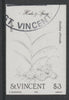 St Vincent 1985 Herbs & Spices $3 Gingeri mperf proof in black only, fine used with part St Vincent cancellation, produced for a promotion. Ex Format archives (as SG 871)