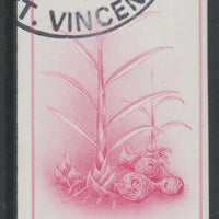 St Vincent 1985 Herbs & Spices $3 Gingeri mperf proof in magenta only, fine used with part St Vincent cancellation, produced for a promotion. Ex Format archives (as SG 871)