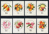 Hungary 1964 Peaches & Apricots perf set of 8 unmounted mint, Mi 2044-51*
