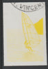St Vincent 1988 Tourism 10c Windsurfing imperf proof in yellow only, fine used with part St Vincent cancellation, produced for a promotion. Ex Format International archives (as SG 1133)