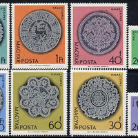 Hungary 1964 Halas Lace (2nd issue) perf set of 8 unmounted mint, SG 1971-78, Mi 2000-2007