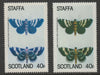 Staffa 1979 Butterflies - 40p Annulated superb shade plus normal, both unmounted mint