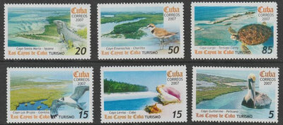 Cuba 2007 Tourism & Wildlife perf set of 6 values unmounted mint, SG 5068-73