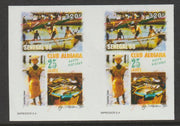 Senegal 1998 25th Anniv of Aldiana Club 320f imperf pair from a limited printing unmounted mint as SG 1505
